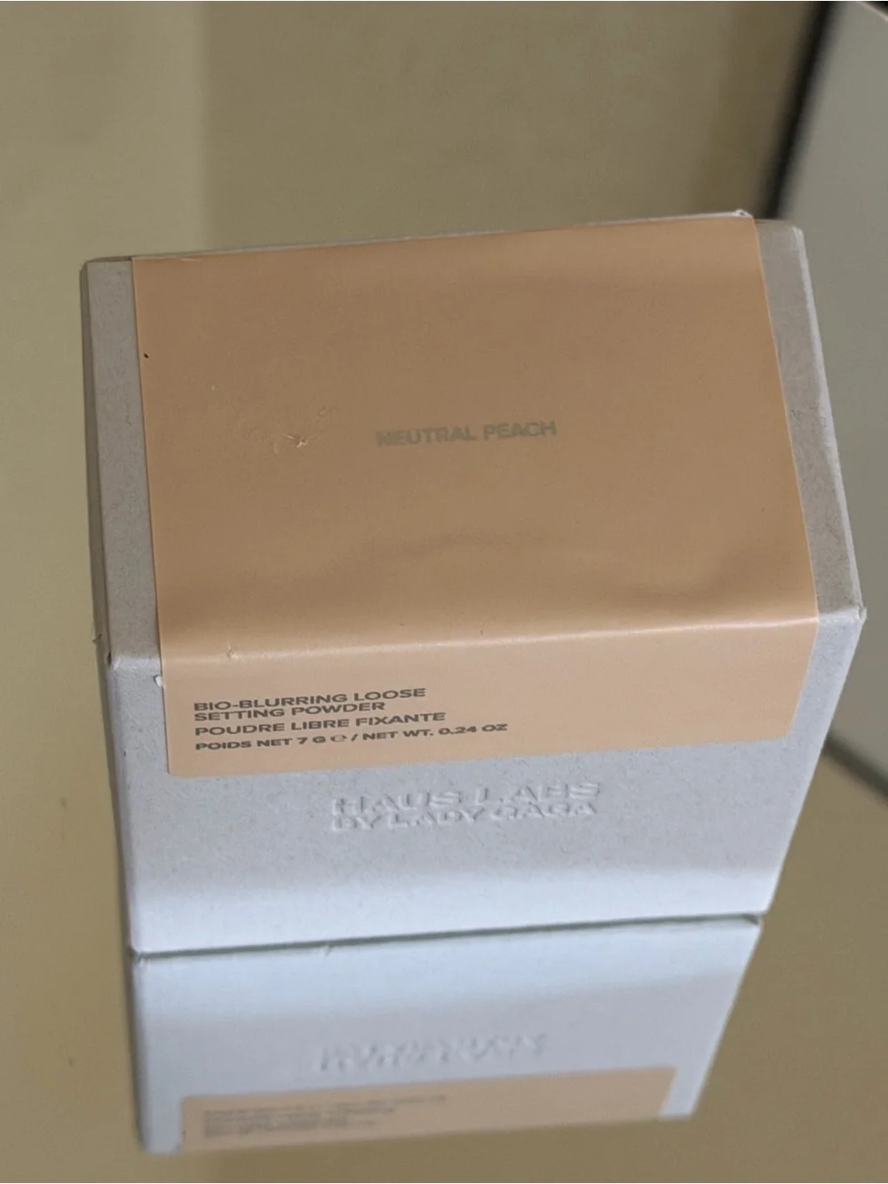HAUS LABS | Bio-Blurring Loose Setting Powder Neutral Peach Sealed